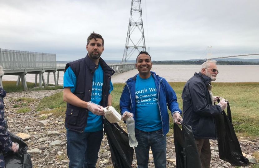 Aust Cliff Beach Clean 1