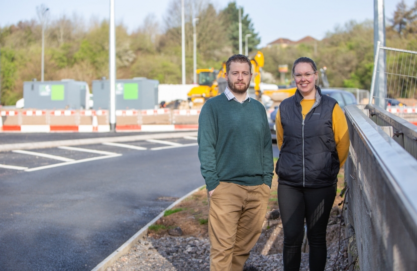 Cllr Sam Bromiley & Cllr Liz Bromiley