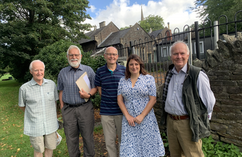 Liz Brennan and the Frenchay Residents Association