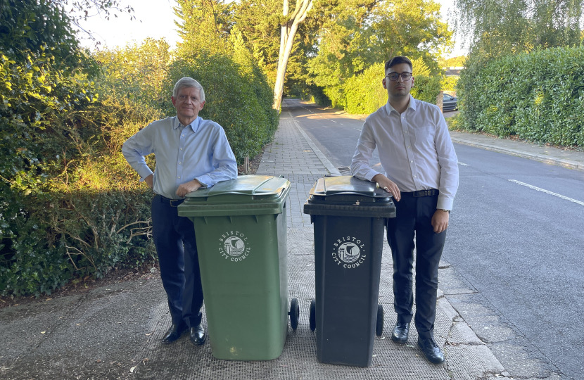 Stoke Bishop ward councillors John Goulandris and Henry Michallat