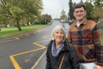 Cllrs Carol & Kris on Ellacombe Road