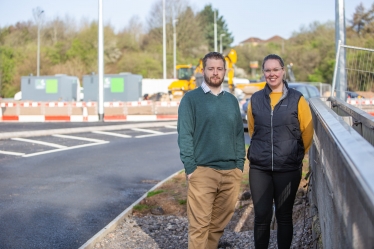 Cllr Sam Bromiley & Cllr Liz Bromiley