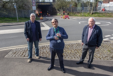 Cllr Ernie Brown, Cllr Keith Cranney, Cllr Brian Allinson