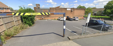 Queens Road car park in Withywood